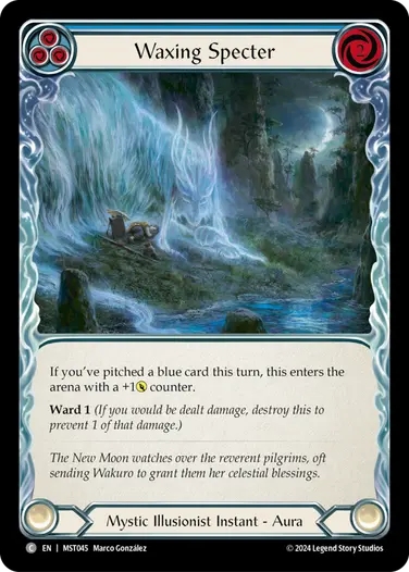Waxing Specter (blue)