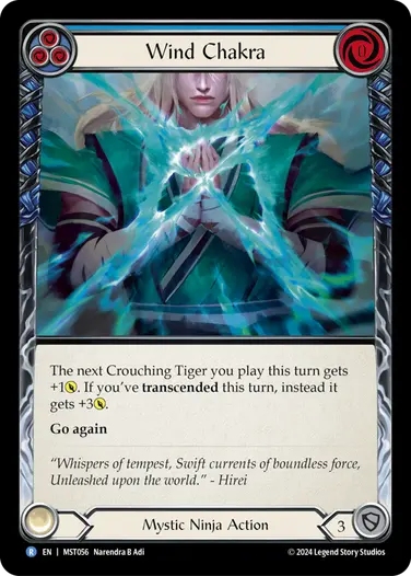 Wind Chakra (blue)