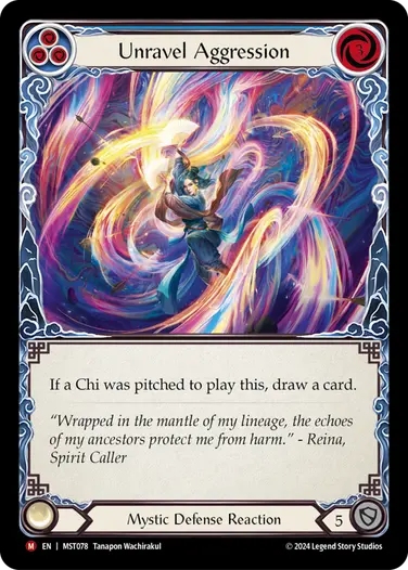 Unravel Aggression (blue)
