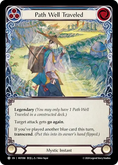 Path Well Traveled (blue)