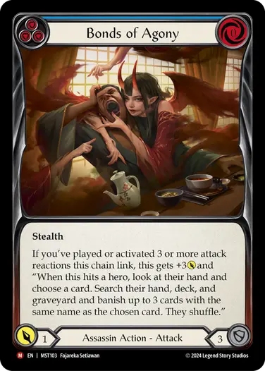Bonds of Agony (blue)