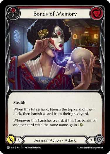 Bonds of Memory (red)
