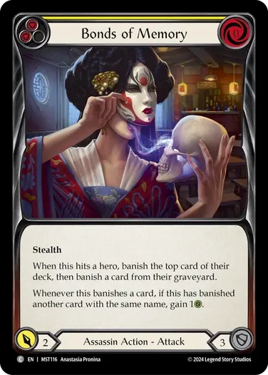 Bonds of Memory (yellow)
