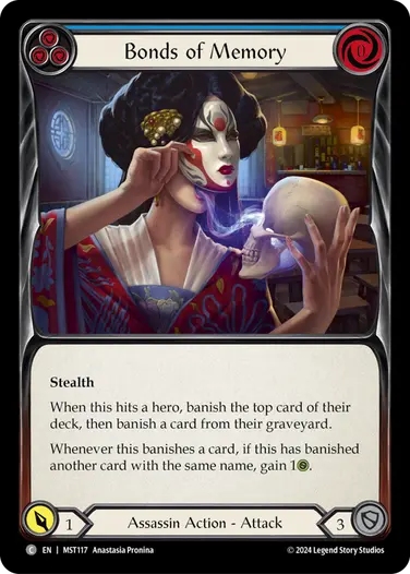 Bonds of Memory (blue)