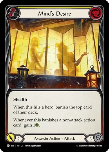 Mind's Desire (yellow)