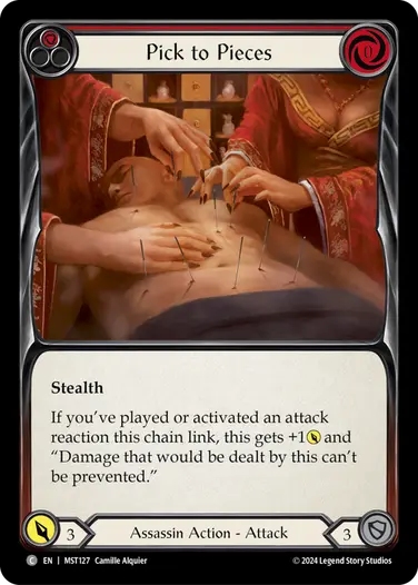 Pick to Pieces (red)