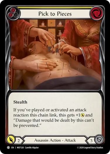Pick to Pieces (yellow)