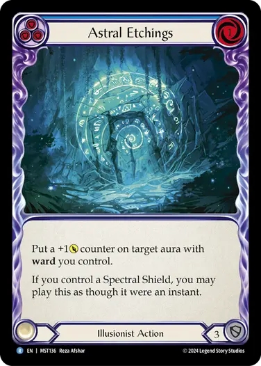 Astral Etchings (blue)
