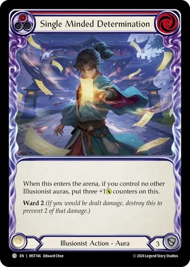 Single Minded Determination (red)