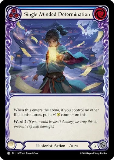 Single Minded Determination (blue)