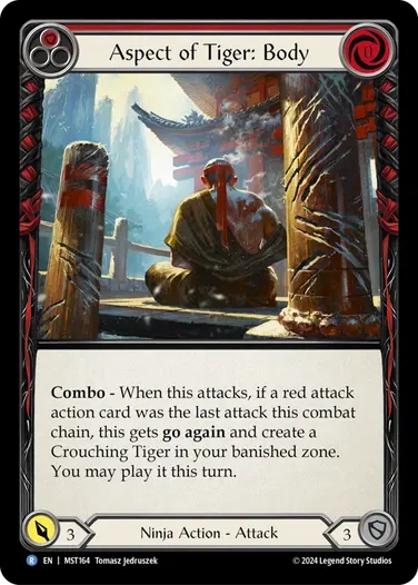 Aspect of Tiger: Body (red)