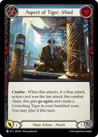 Aspect of Tiger: Mind (blue)