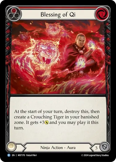 Blessing of Qi (red)