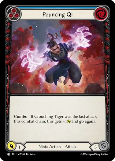 Pouncing Qi (blue)