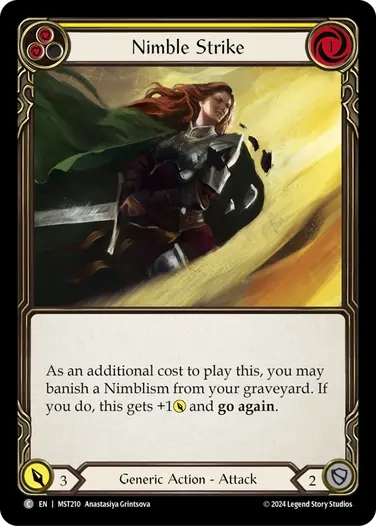 Nimble Strike (yellow)