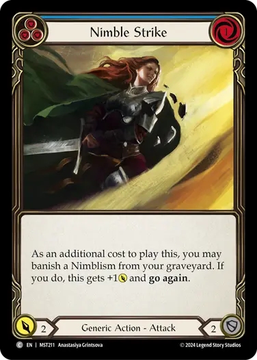 Nimble Strike (blue)