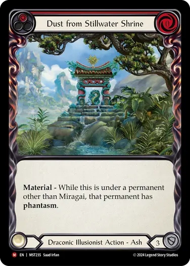 Dust from Stillwater Shrine (red)