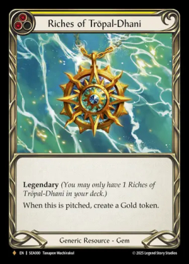 Riches of Trōpal-Dhani (yellow)