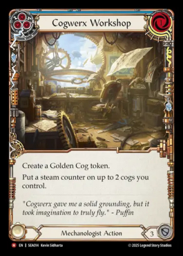 Cogwerx Workshop (blue)