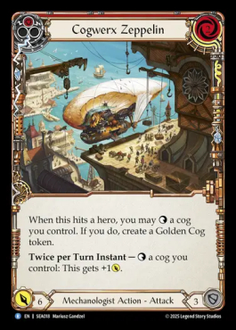 Cogwerx Zeppelin (red)