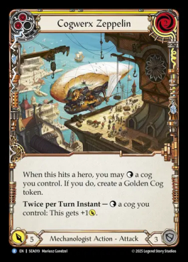 Cogwerx Zeppelin (yellow)