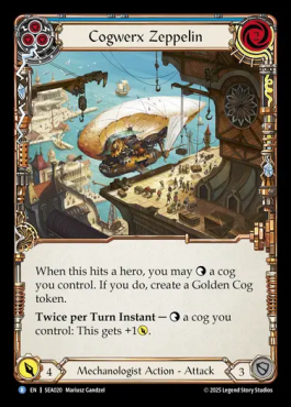 Cogwerx Zeppelin (blue)