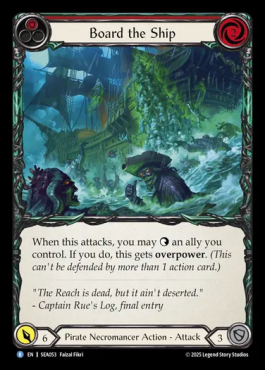 Board the Ship (red)