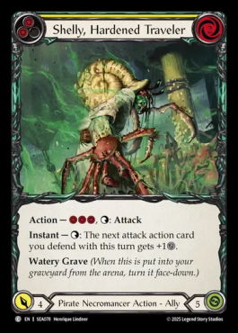 Shelly, Hardened Traveler (yellow)