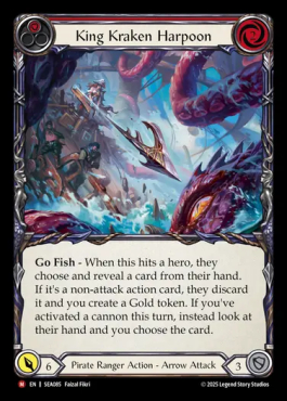 King Kraken Harpoon (red)