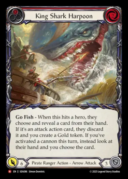 King Shark Harpoon (red)