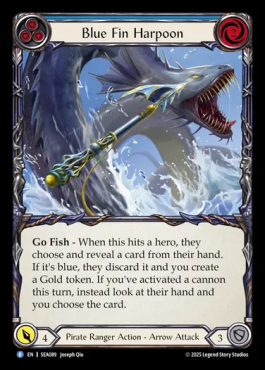 Blue Fin Harpoon (blue)
