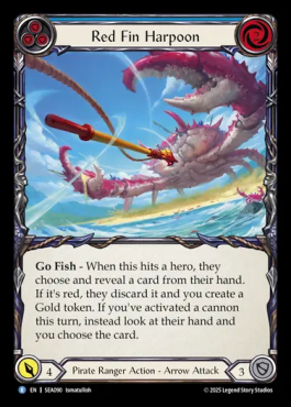 Red Fin Harpoon (blue)