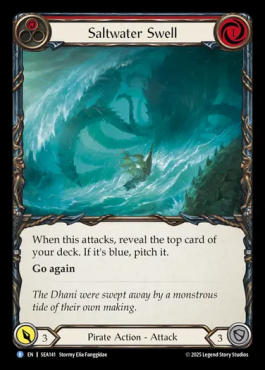 Saltwater Swell (red)