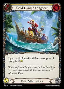 Gold Hunter Longboat (yellow)