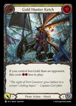 Gold Hunter Ketch (yellow)