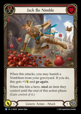 Jack Be Nimble (red)