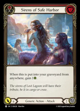Sirens of Safe Harbor (red)