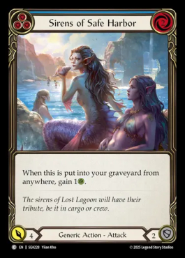 Sirens of Safe Harbor (blue)