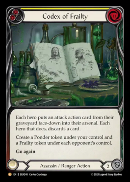 Codex of Frailty (yellow)