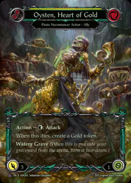 Oysten, Heart of Gold (yellow)