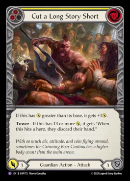 Cut a Long Story Short (yellow)