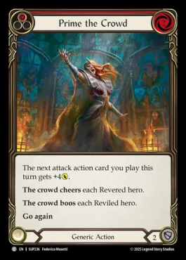Prime the Crowd (red)