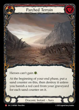 Parched Terrain (red)