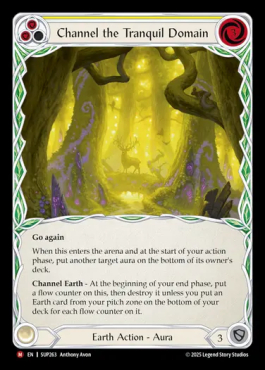 Channel the Tranquil Domain (yellow)