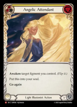 Angelic Attendant (yellow)