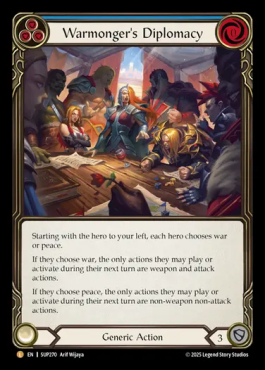 Warmonger's Diplomacy (blue)
