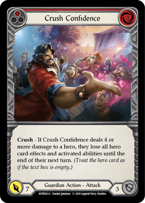 Crush Confidence (Red)