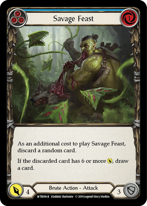 Savage Feast (Blue)