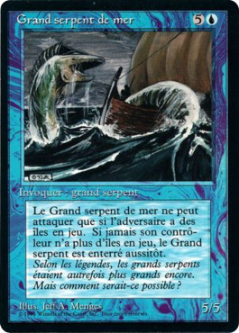 Grand serpent de mer