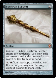 Sceptre isochronique